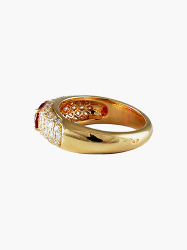 Bague Bague Boucheron Rubis 58 Facettes