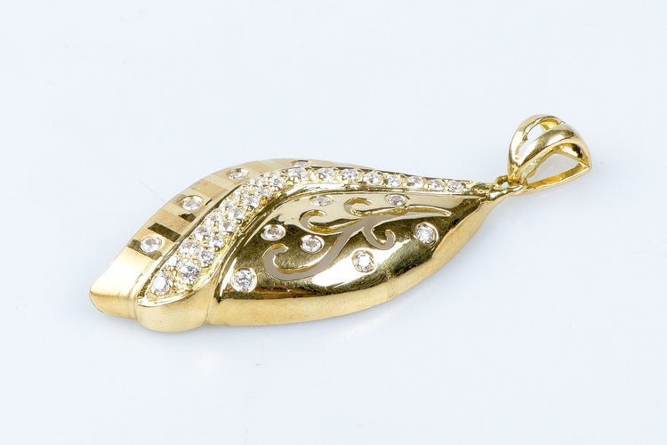 Pendentif Pendentif cheval en or jaune 58 Facettes 111-212757-43