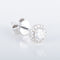 Boucles d'oreilles Paire de puces d'oreilles Diamants 58 Facettes