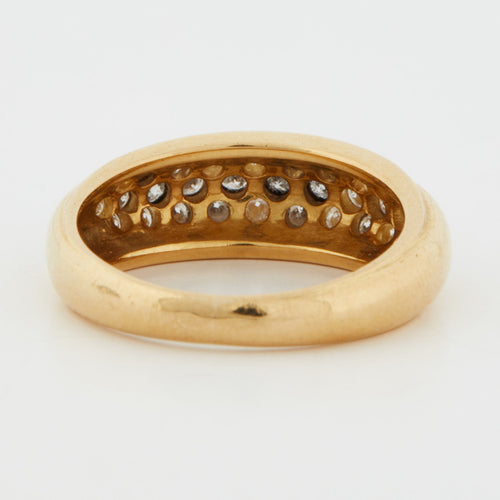 Bague 52 Bague Or jaune Diamants 58 Facettes REF 11026/14