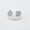 Bague Bague en or blanc & diamants 58 Facettes