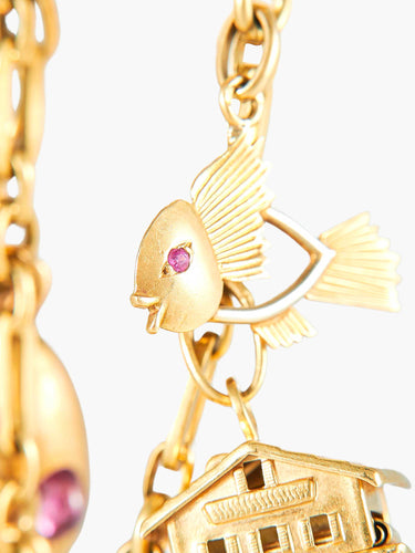 Bracelet Bracelet Charm's Or jaune 58 Facettes