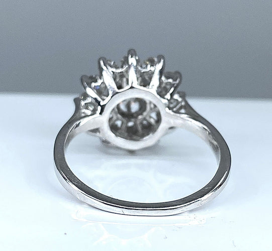 Bague 52 Bague Marguerite Diamants 58 Facettes AB161