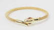Bracelet 17cm Bracelet serpent en or jaune et rubis 58 Facettes 32541