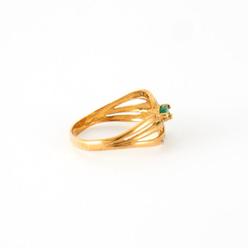 Bague Bague en Or jaune & diamants 58 Facettes