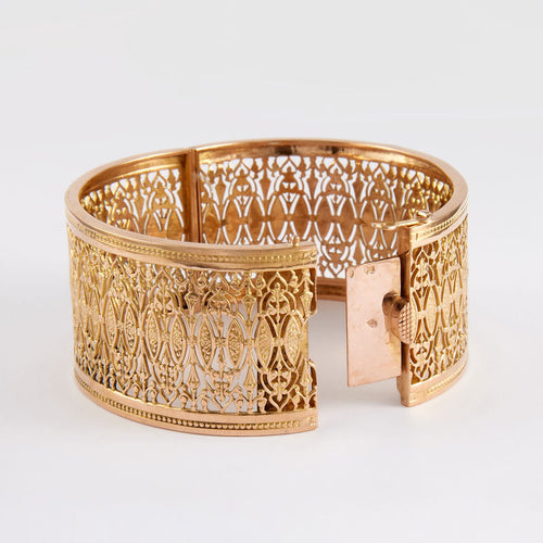 Bracelet Bracelet manchette filigrané 58 Facettes