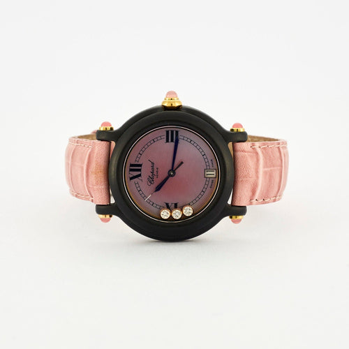 Montre CHOPARD - Montre BE HAPPY Diamants 58 Facettes