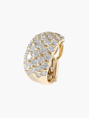 Boucles d'oreilles Clips d'oreilles Diamants 58 Facettes