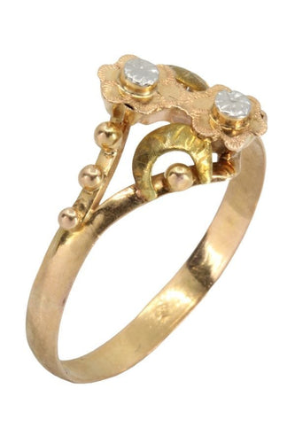 Bague BAGUE  3 ORS NAPOLÉON III 58 Facettes 049671