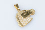 Pendentif Pendentif cheval en or jaune 58 Facettes 111-212757-43