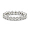 Bague 56 Alliance en or blanc & diamants 58 Facettes 210046SP