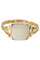 Bague 59 BAGUE ANCIENNE OPALE ET DIAMANTS 58 Facettes 044091