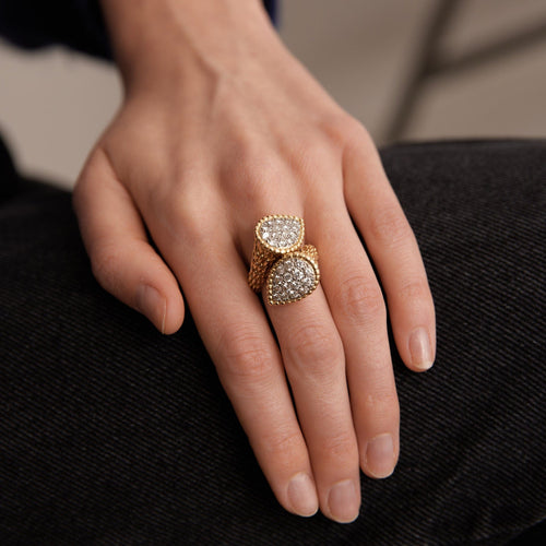 Bague 54 Boucheron - Bague Serpent Bohème Grand modèle Diamants 58 Facettes