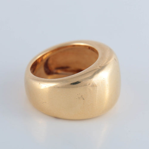 Bague 52 CARTIER - gros anneau en or jaune 58 Facettes