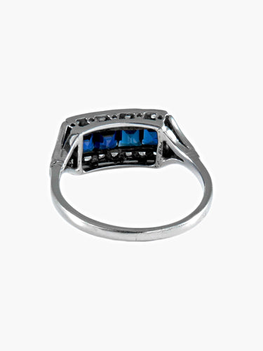 Bague 53.5 Bague Rivière Art Déco 58 Facettes