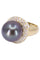 Bague 53 BAGUE PERLE DE TAHITI DIAMANTS 58 Facettes 075661