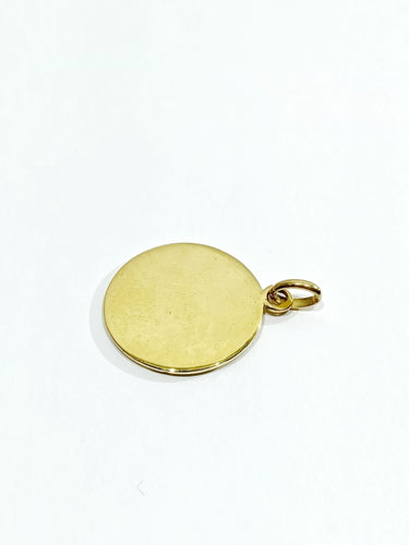 Pendentif Médaille en or Saint Jean-Baptiste 58 Facettes