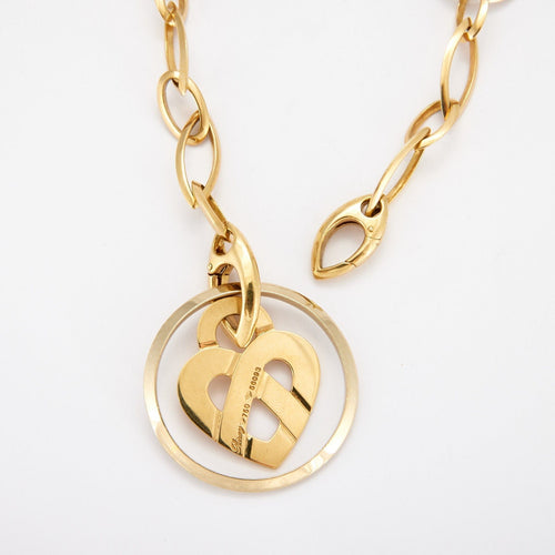 Collier POIRAY - Sautoir Coeur entrelacés 58 Facettes