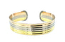 Bracelet CARTIER. Collection Double C, bracelet 3 ors et diamants 58 Facettes