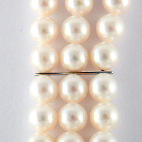 Bracelet Bracelet Papillon Perles Akoya Diamants 58 Facettes