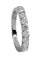 Bague 54 DEMI-ALLIANCE DIAMANTS 58 Facettes 058801