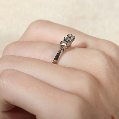 Bague 53 Bague Trilogie Diamants 58 Facettes 8397