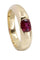 Bague 57 BAGUE MODERNE JONC RUBIS 58 Facettes 058921