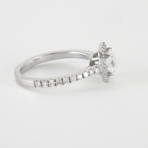 Bague Bague en Or Blanc & diamants 58 Facettes