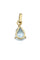 Pendentif PENDENTIF AIGUE MARINE 58 Facettes 056921