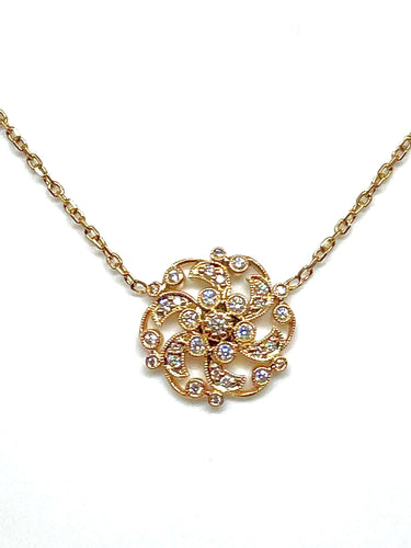 Collier Collier Stone Paris en or rose et diamants 58 Facettes