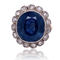 Bague 52 Bague Marguerite Saphir & Diamants 58 Facettes BAJA01