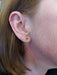 Boucles d'oreilles Clous spinelle rouges, or jaune 58 Facettes 063361