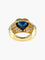Bague 53 Bague Coeur Saphirs Diamants 58 Facettes