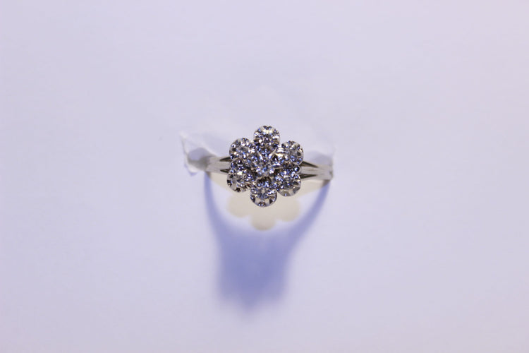 Bague 56 Bague Marguerite Diamants 58 Facettes