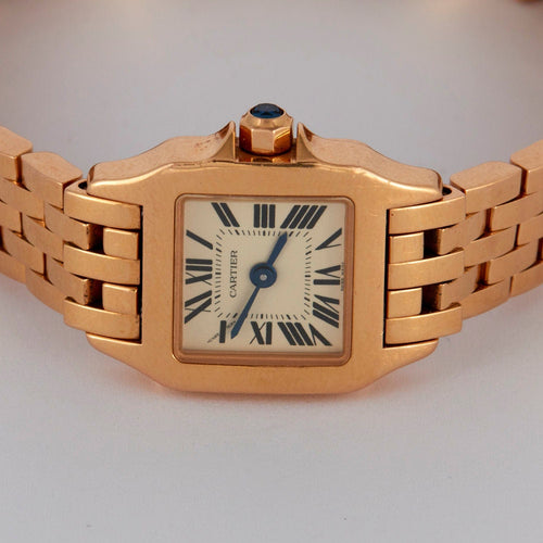 CARTIER - Montre Santos Demoiselle 58 Facettes