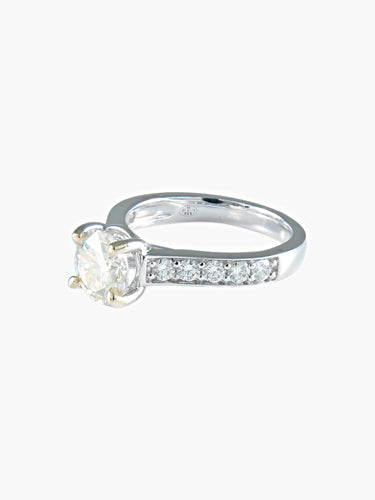 Bague 52 Bague Solitaire Diamants 58 Facettes