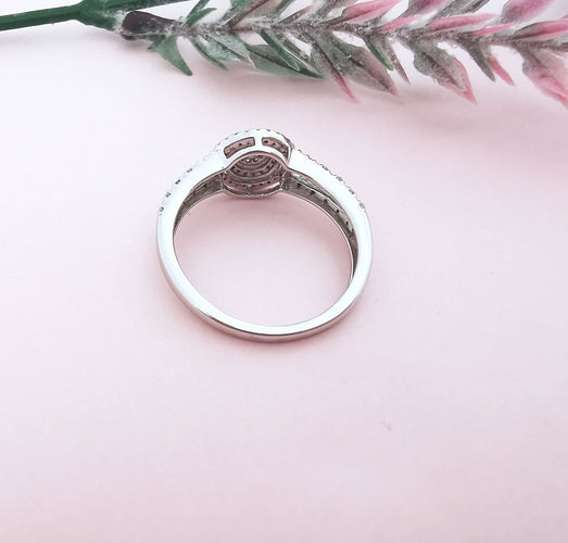 Bague 54.5 Bague Or Diamants 58 Facettes AA 1621