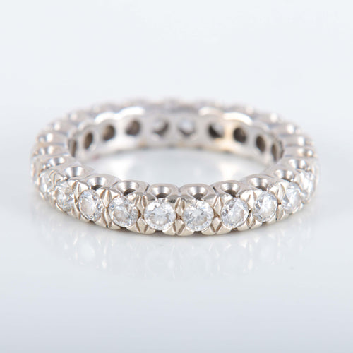 Bague 57 Alliance américaine 24 diamants 58 Facettes 220422