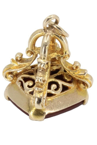 Pendentif PENDENTIF SCEAU ANCIEN CORNALINE 58 Facettes 057291