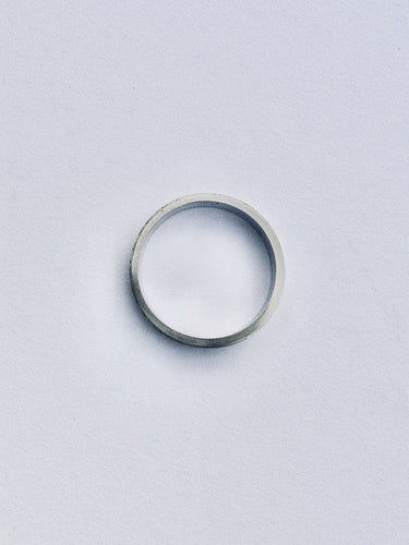 Bague 53 Bague Alliance Or Blanc 58 Facettes