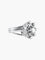Bague BAGUE VINTAGE OR BLANC ET DIAMANTS 58 Facettes
