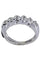 Bague 49.5 BAGUE JONC GODRON DIAMANTS 58 Facettes 059451
