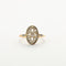 Bague Bague Ancienne Or Diamants 58 Facettes
