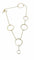 Collier Collier géométrique or rose 58 Facettes