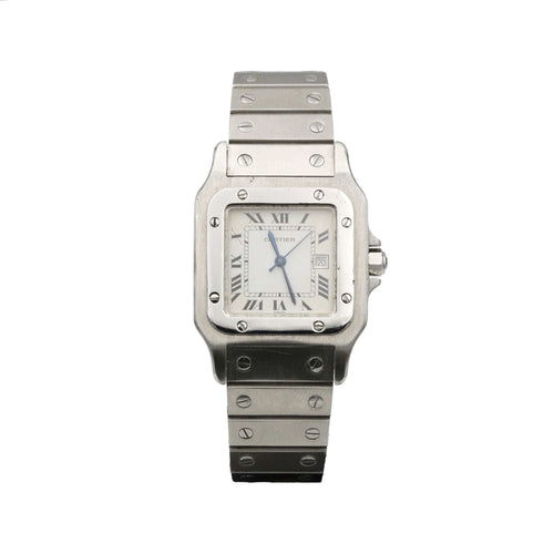 Montre Cartier - Montre "Santos" Acier 58 Facettes 230153R