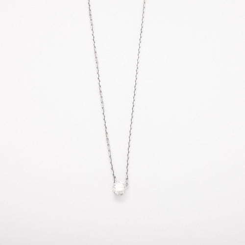 Collier Collier en Or gris et diamant 58 Facettes