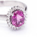 Bague 55.5 Bague en or tourmaline et diamants 58 Facettes D360118MS