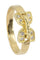 Bague BAGUE DOUBLE C DIAMANTS 58 Facettes 051341