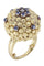 Bague 46 BAGUE BOULE SAPHIRS ET DIAMANT 58 Facettes 068541