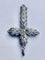 Pendentif Croix En Argent Filigranée 58 Facettes